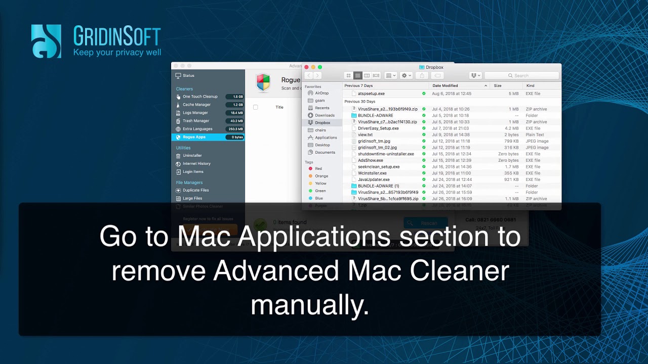 how uninstall advanced mac cleaner